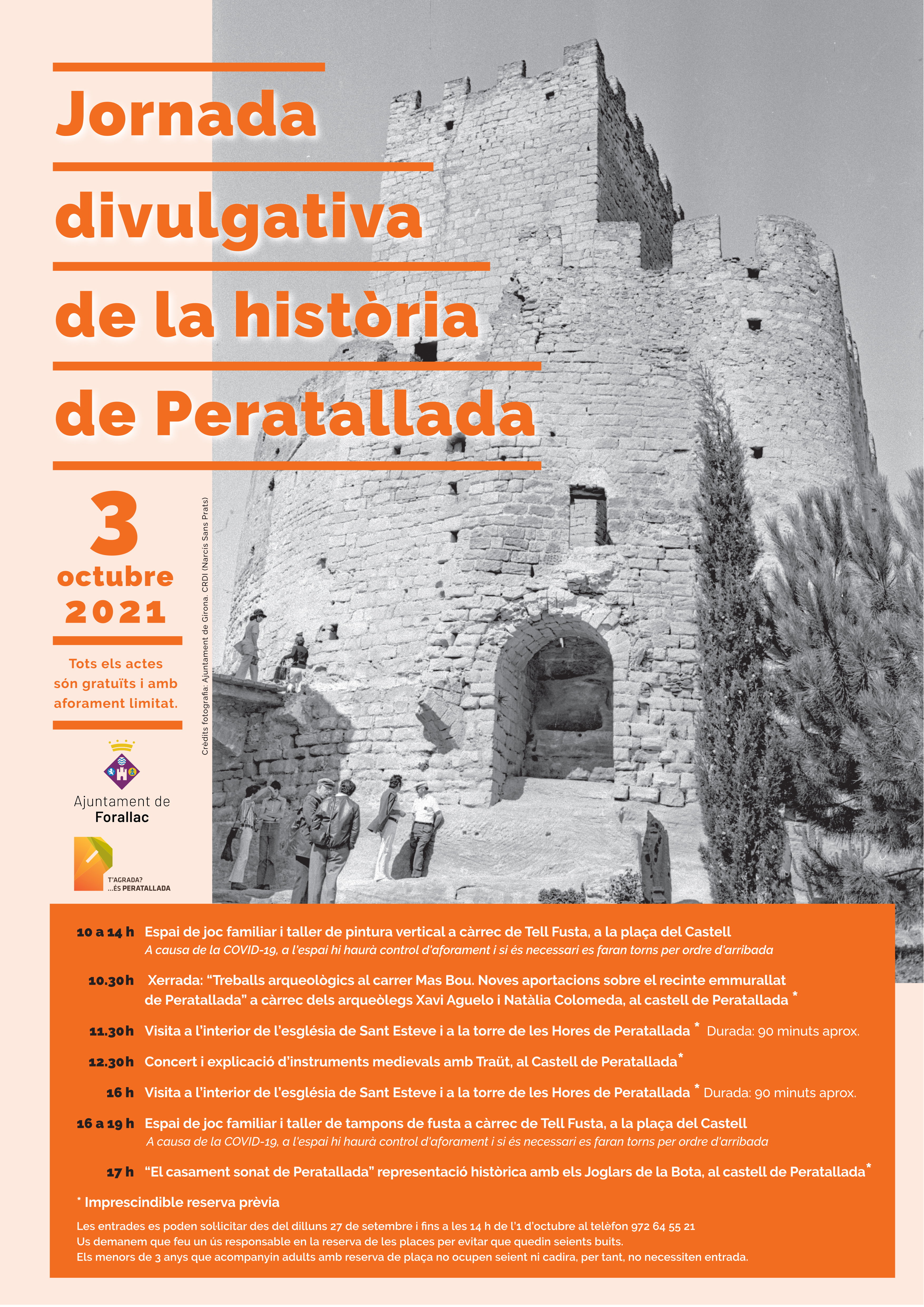 Jornada divulgativa de la història de Peratallada