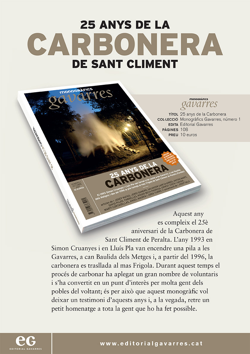Presentació del monogràfic 25 anys de la Carbonera de Sant Climent
