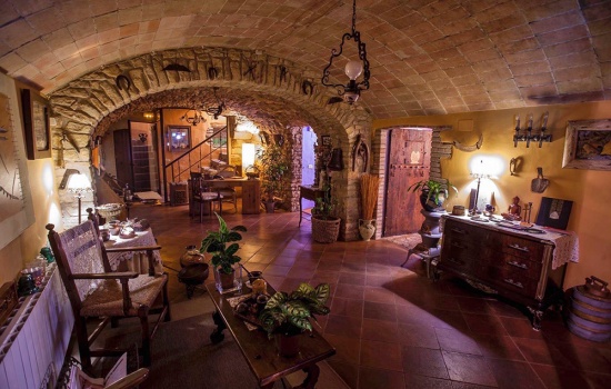 Hotel Mas Rabiol - sala d'estar